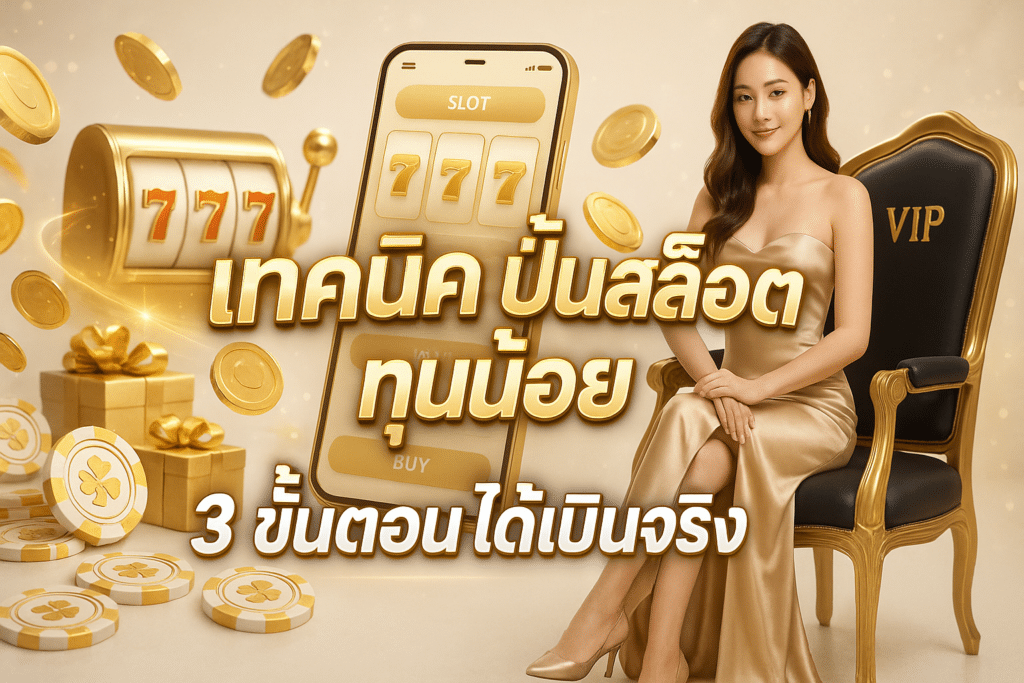 เทคนิค ปั่นสล็อต ทุนน้อย