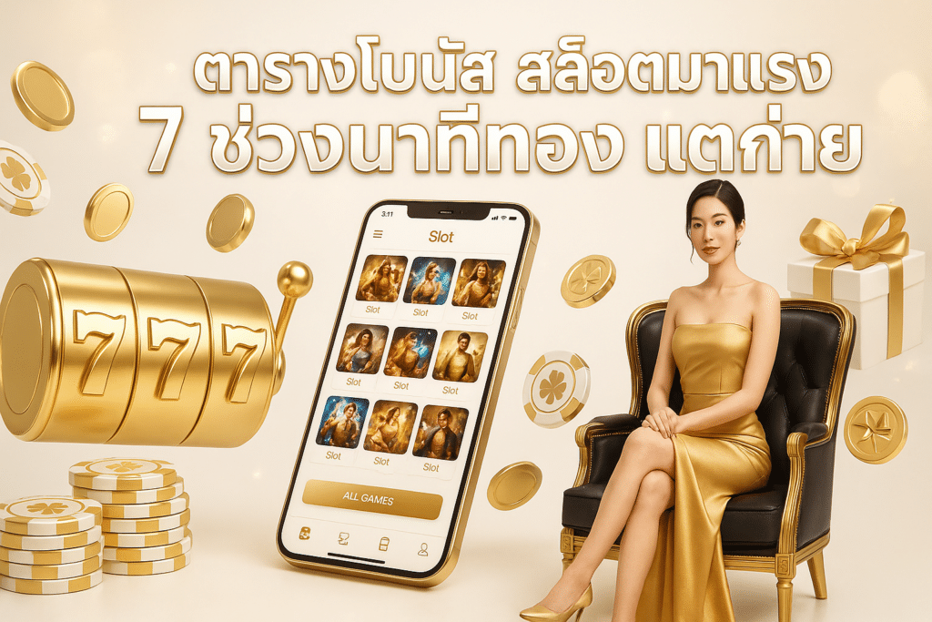 ตารางโบนัส สล็อตมาแรง